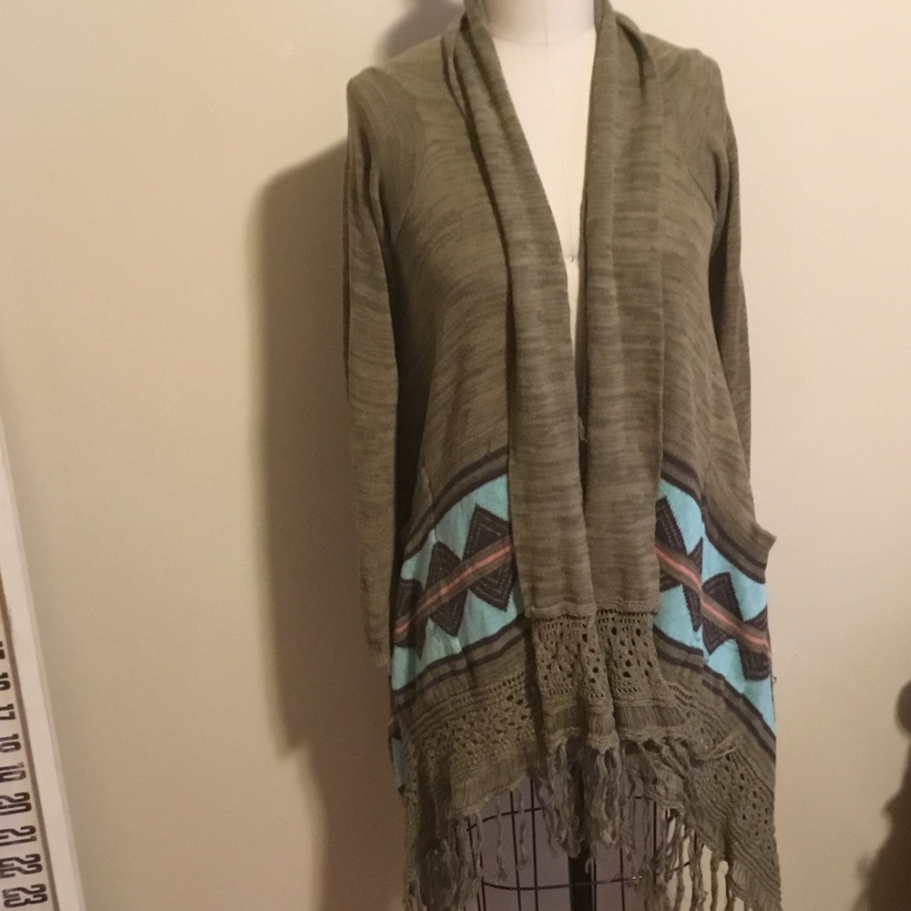 Billabong draping cardigan